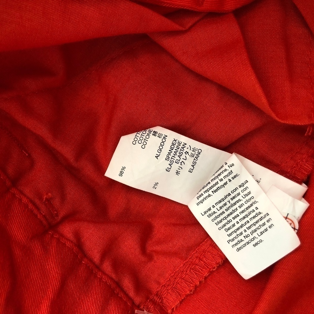 NWT Gap Vintage Rolled Crop Pants Size 0 - Picture 5 of 6